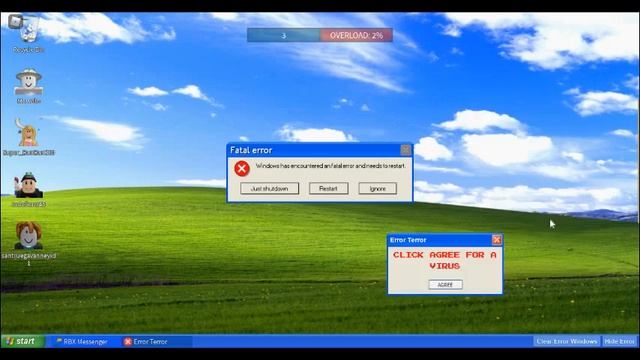 Windows Error Simulator [Roblox] смотреть онлайн