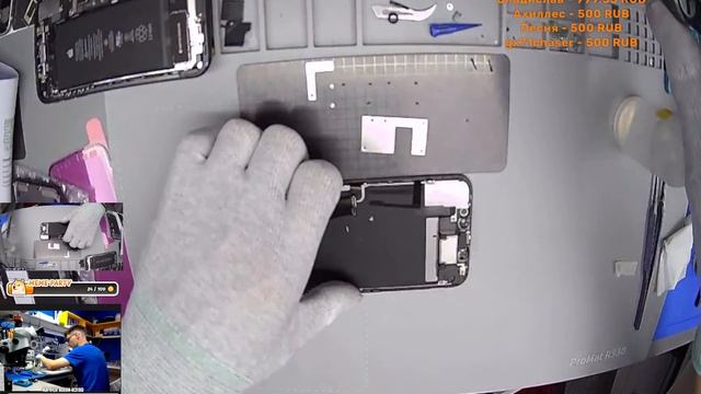 iPhone 11 touchscreen damage = screen replacement , замена экрана смотреть онлайн