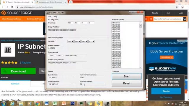 IP Subnet Calculator for Windows смотреть онлайн