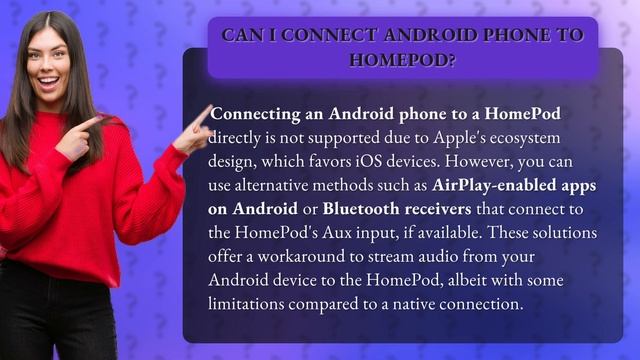 Can I connect Android phone to HomePod? смотреть онлайн
