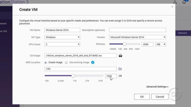 How to Create a VM Using QNAP Virtualization Station (Windows Server 2016) смотреть онлайн