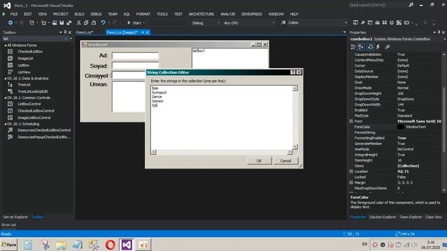 C# Windows form #4 смотреть онлайн