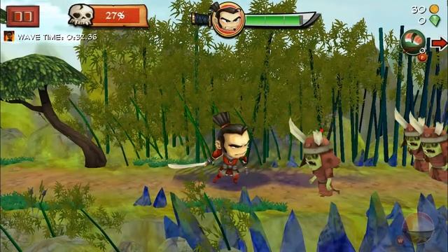 Samurai Vs. Zombie Defense Gameplay смотреть онлайн