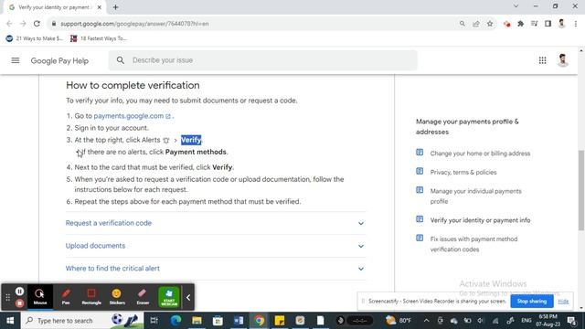 How to Verify Card on Google Pay (Best Method) смотреть онлайн