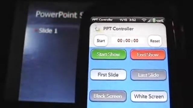 Presentation Controller for webOS works with PowerPoint® смотреть онлайн