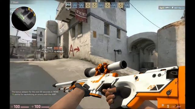 CSGO : AWP ASIIMOV WW SHOWCASE смотреть онлайн