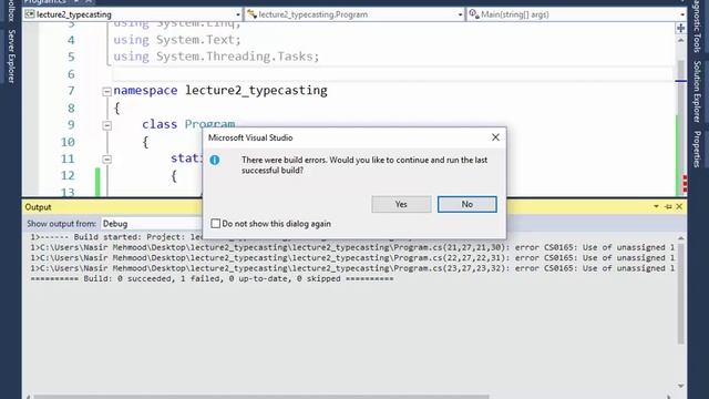 C# Beginner Tutorial | Variables and Data Types BY knowledge gain# смотреть онлайн