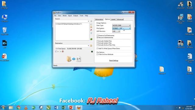 How To Create ISO Image File Of Windows or Any File By RJ Raheel смотреть онлайн