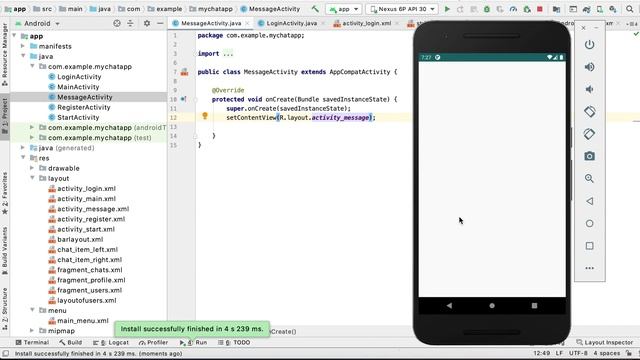 Pt.4 How to SignOut | ChatApp Android | FirebaseApp Tutorial смотреть онлайн