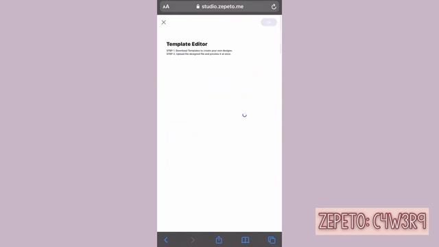 zepeto | WON'T LOAD TEMPLATE PROBLEM: SOLUTION (create clothes on MOBILE) | ios + android | EASY FI смотреть онлайн