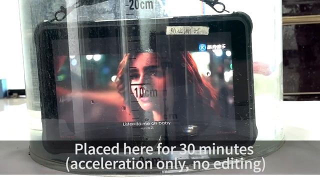 10.1 Inch Windows 10 Rugged Tablet IP67 And 1 Meter Water Proof Testing