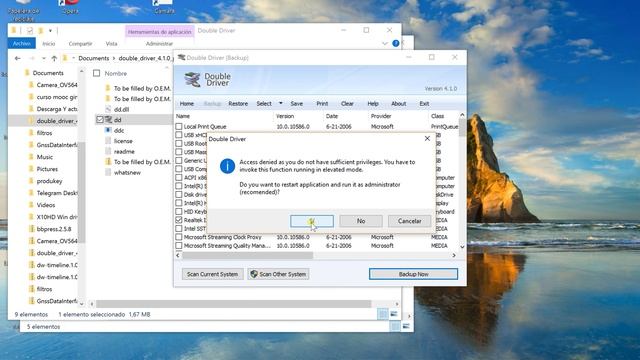 hacer un backup y restaurar drivers con double driver. смотреть онлайн