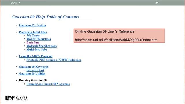 Computational Chemistry Using the University of Alaska WebMO Site смотреть онлайн