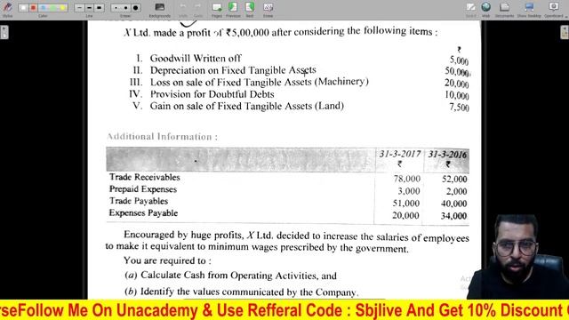Cash Flow Statement Part 1 | NCERT Ch 5 | Accounts Class 12 | Gaurav Sharma смотреть онлайн
