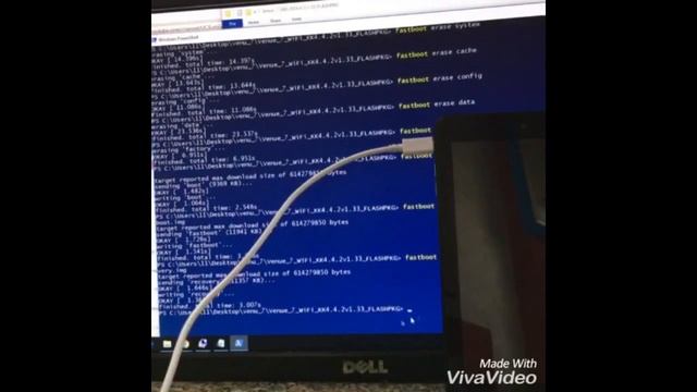 how to flash dell venue 7 wifi 3730 hang on dell or wrong flash طريقة تفليش смотреть онлайн