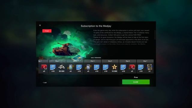 WOTB | FREE COLLECTOR TANK IN STORE! | MEDJAY SUBSCRIPTION HOW TO? смотреть онлайн