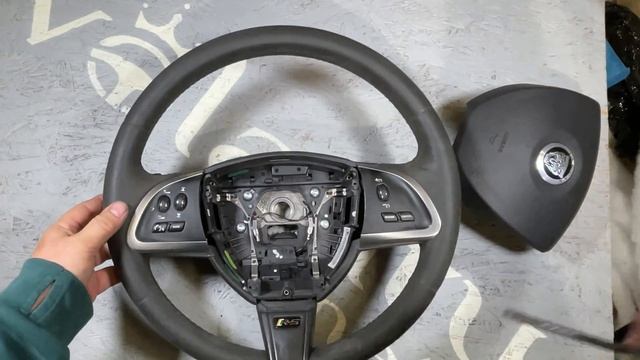 How to remove airbag steering wheel JAGUAR XK - XKR-S - Dr.VOLANT смотреть онлайн