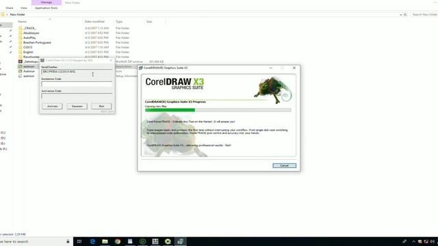 How to Install ? | Corel draw Graphics Suit X3 |All windows suported| system support bit 32 bit 64 смотреть онлайн