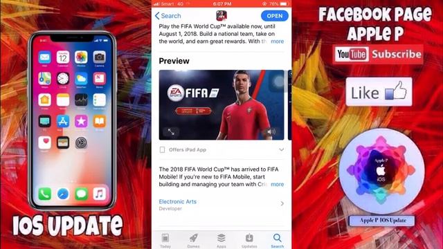 How to download FIFA World Cup Russia 2018 On iOS смотреть онлайн