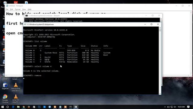 how to hide and show drive using cmd смотреть онлайн