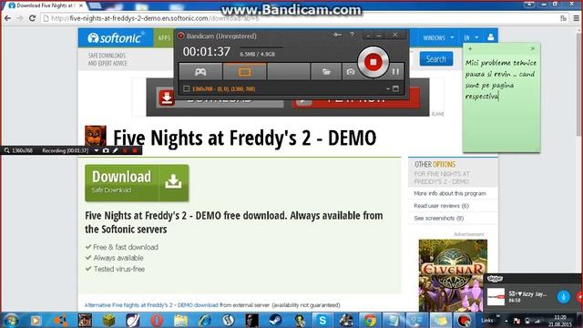 Salut azi va voi arata cum sa downloadati five nights at freddy's 2! FREE FULL смотреть онлайн