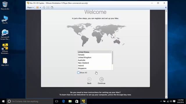 Setup mac 10.11 On Windows смотреть онлайн