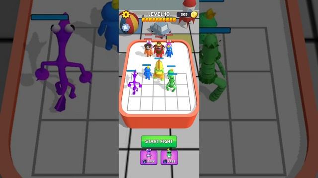 Merge Rainbow Friends Monster - Gameplay Part 1 Levels 1-17 (Android, iOS) - All Levels смотреть онлайн