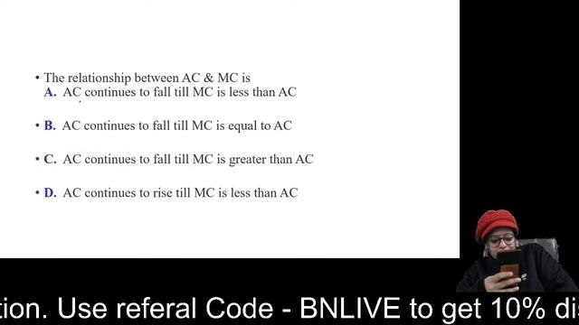Class 11: Cost Function Part 3 (Unit 6) | Economics | Dr. Nitika Bhandari смотреть онлайн