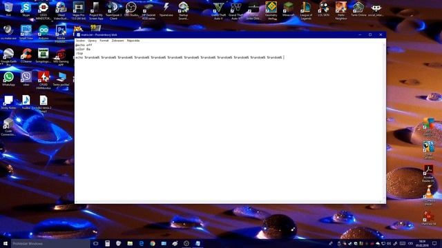 How to make a cmd matrix effect. смотреть онлайн