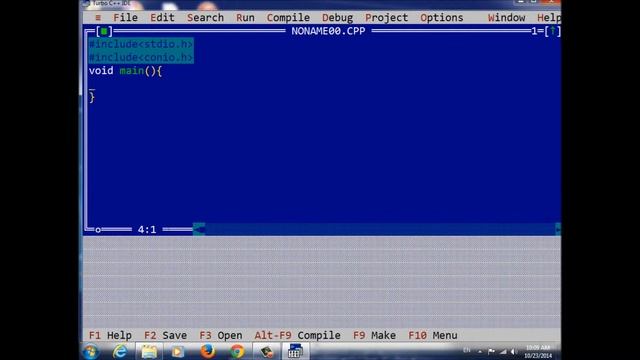 Hello World in C programming record by Khmer Tutorial KIM SONEA смотреть онлайн