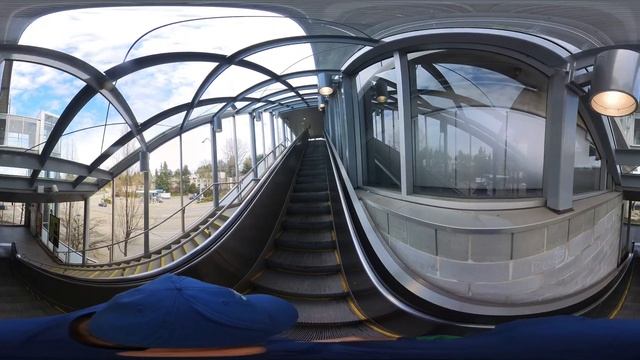 Burnaby - Skytrain - Sperling-Burnaby Lake Station - Platform 360 смотреть онлайн