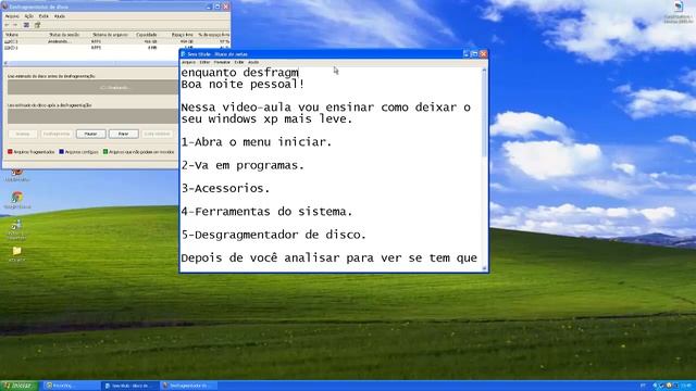 Como deixar o windows xp Mais leve 2012. смотреть онлайн