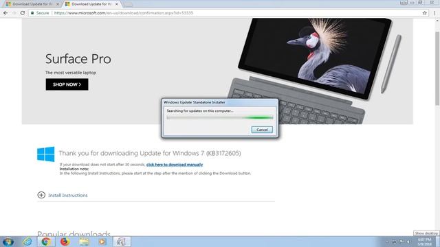 Windows 7 Stuck Searching For Updates - Solution Fix For Windows Update Not Working смотреть онлайн