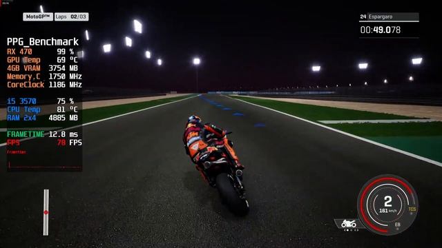 MotoGP 2018 || RX 470 4GB || Ultra 1080p Test смотреть онлайн