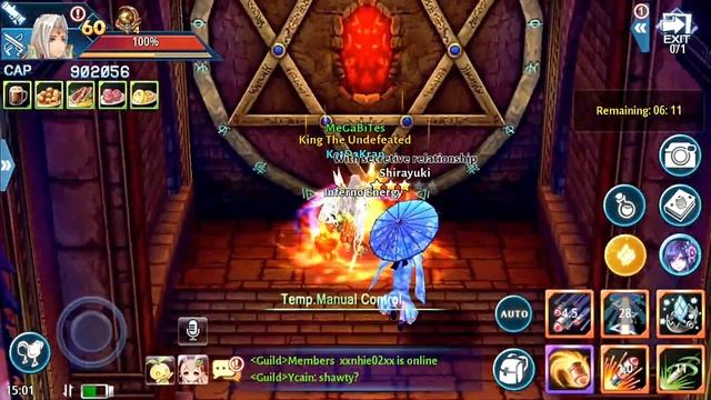 [Aura Kingdom Mobile] Infernal Abyss Hard (Grenadier) смотреть онлайн