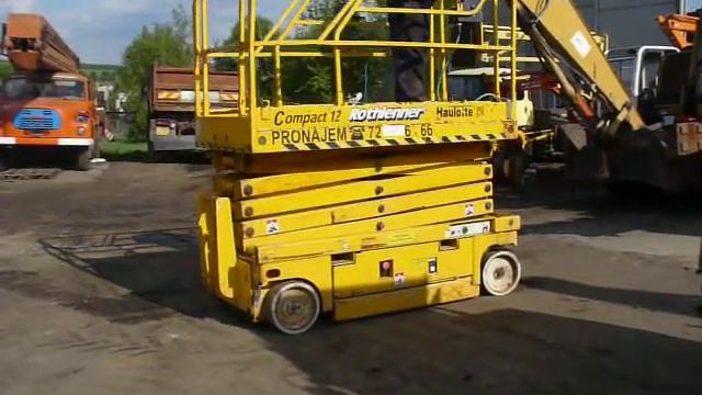 plošina nůžková Haulotte Compact 12 m - aku (2003 (PRODANO/SOLD смотреть онлайн