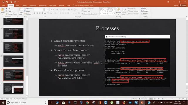 21- Windows - Processes & Scheduling Tasks смотреть онлайн