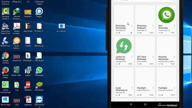 how to install and use whatsapp on pc/ laptop using windows 10, 8.1, 7 смотреть онлайн
