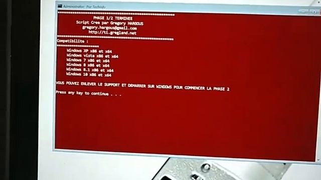 Faire sauter le mot de passe de session de Windows 10 x64 EFI смотреть онлайн