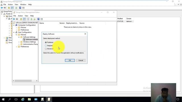 Software Deployment through group policy in Windows Server 2016 in bengali смотреть онлайн