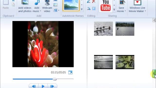 Windows Live Movie Maker Tutorial #3: Fit photos to soundtrack смотреть онлайн
