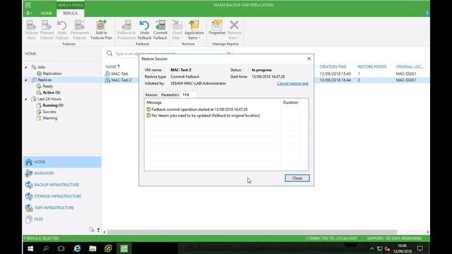 Failback - Virtual Apple Mac replication using Veeam Cloud Connect смотреть онлайн