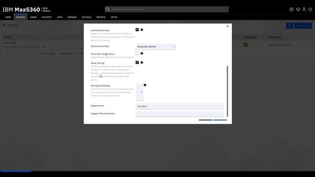 MaaS360 - iOS DEP Enrollment смотреть онлайн