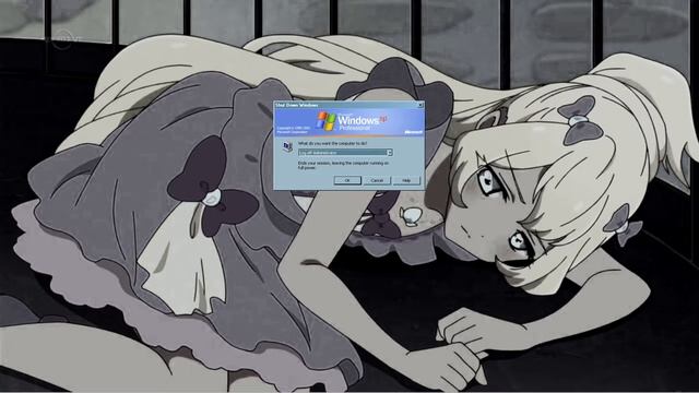 Windows XP shutdown in slate theme смотреть онлайн