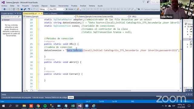 Progra 3: Clase#1 C# y SQLServer смотреть онлайн