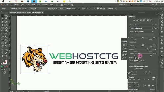 Vector Logo Design for Website Within 5 Min - Illustrator Tutorial смотреть онлайн