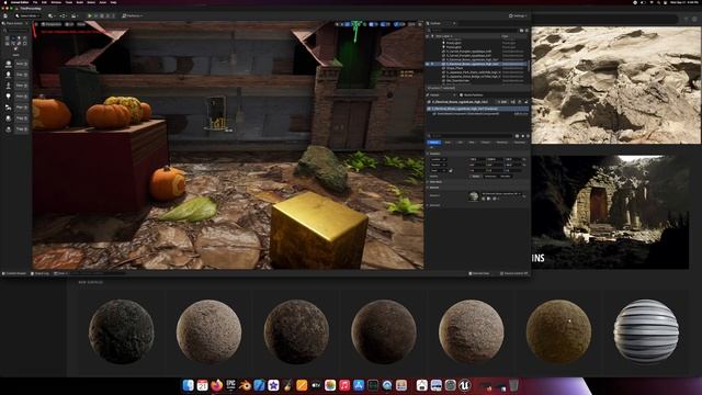 HALLOWEEN IN UNREAL ENGINE! M1 MAX!! смотреть онлайн