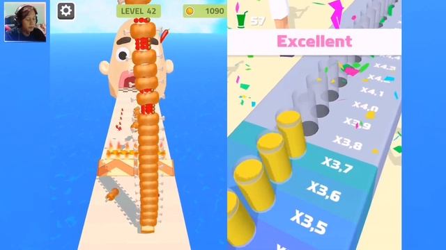 Sandwich Runner | Juice Run - All Level Gameplay Android,iOS - NEW APP APK UPDATE смотреть онлайн