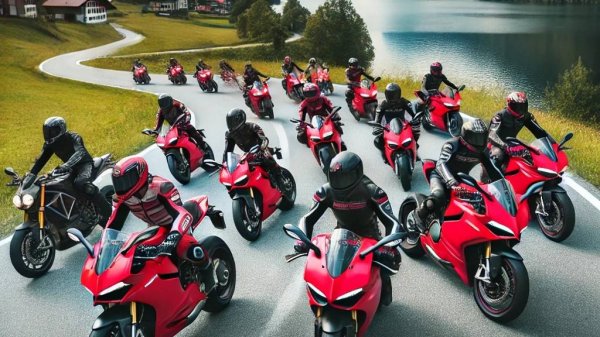 Ducati - burger event on the lake Ban Bang Phra