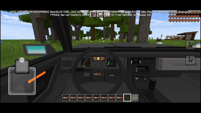 Vehicles Corvette C4 ZR-1 Car Mod MCPE 1.20 for iOS, Android смотреть онлайн